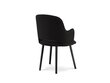 Kėdė Milo Casa Laelia, juoda kaina ir informacija | Virtuvės ir valgomojo kėdės | pigu.lt