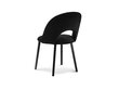 Kėdė Milo Casa Lucia, juoda цена и информация | Virtuvės ir valgomojo kėdės | pigu.lt