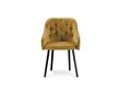 2-jų kėdžių komplektas Milo Casa Luisa, geltonas kaina ir informacija | Virtuvės ir valgomojo kėdės | pigu.lt