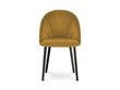 2-jų kėdžių komplektas Milo Casa Livia, geltonas kaina ir informacija | Virtuvės ir valgomojo kėdės | pigu.lt