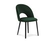 2-jų kėdžių komplektas Milo Casa Lucia, tamsiai žalias цена и информация | Virtuvės ir valgomojo kėdės | pigu.lt