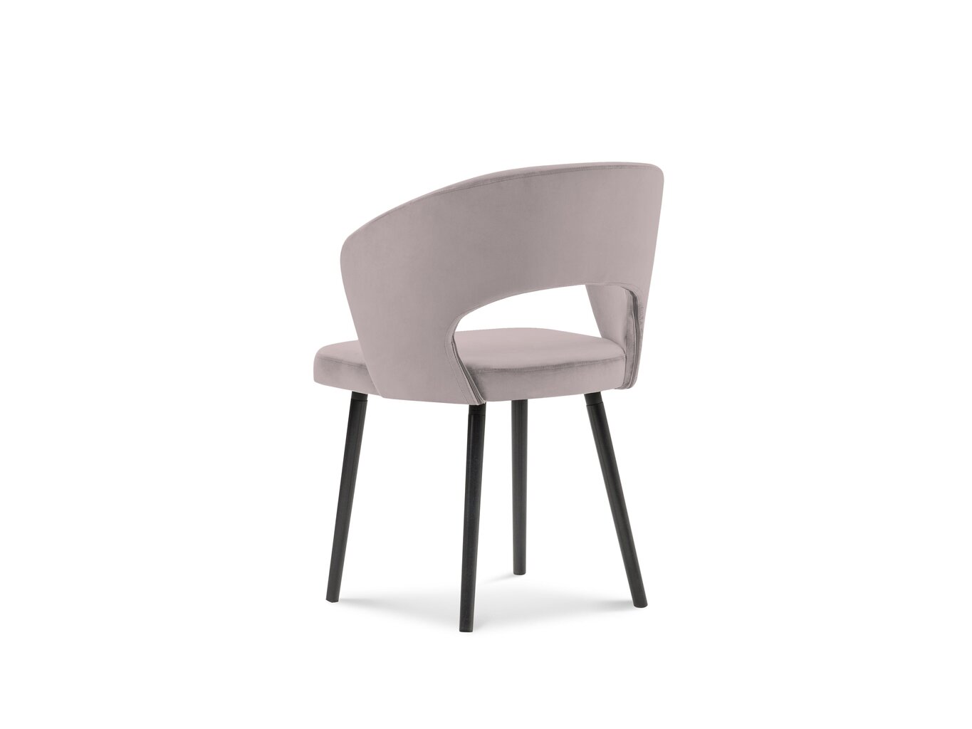 4-ių kėdžių komplektas Windsor and Co Elpis, rožinis kaina ir informacija | Virtuvės ir valgomojo kėdės | pigu.lt