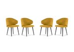 Комплект из 4-х стульев Windsor and Co Nemesis, желтый