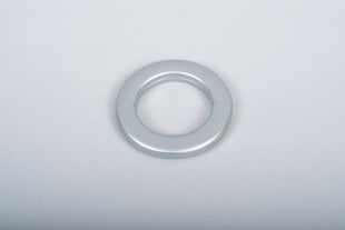Suspaudžiami žiedai užuolaidoms 35mm, matinio chromo spalvos, 10 vnt. kaina ir informacija | Užuolaidos | pigu.lt