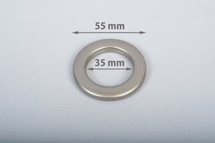 Кольца компрессионные для штор 35мм в цвет пальто, 10 шт. цена и информация | Шторы | pigu.lt