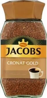 Jacobs Cronat Gold tirpi kava, 200g kaina ir informacija | Kava, kakava | pigu.lt