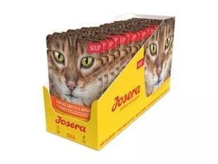 Josera суп из моркови и шпината для кошек 16x70 г цена и информация | Консервы для кошек | pigu.lt