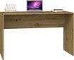 Rašomasis stalas Plus su komoda, rudas kaina ir informacija | Kompiuteriniai, rašomieji stalai | pigu.lt