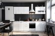 Virtuvinių spintelių komplektas Set 200, baltas kaina ir informacija | Virtuvės baldų komplektai | pigu.lt