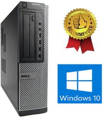 Компьютер Dell 790 DT i5-2400S 8GB 480GB SSD GT1030 2GB DVDRW Windows 10  цена и информация | Компьютер Dell 790 DT i5-2400S 8GB 480GB SSD GT1030 2GB DVDRW Windows 10  | pigu.lt