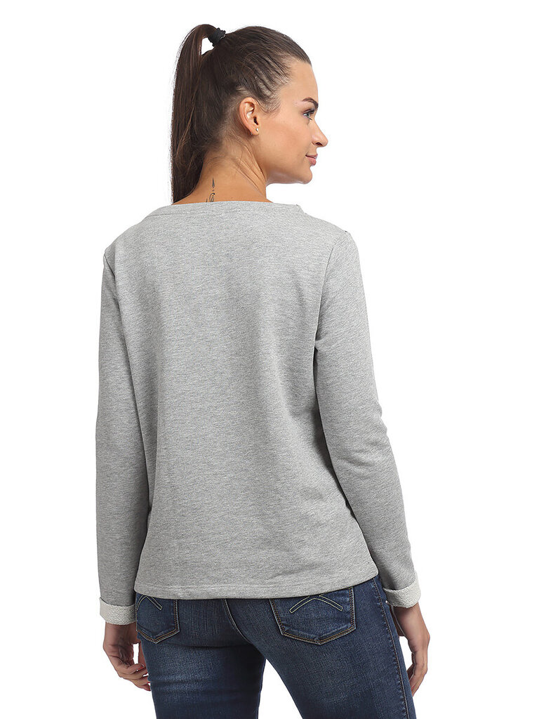 Pilkas džemperis moterims Gaudi Jeans kaina ir informacija | Džemperiai moterims | pigu.lt