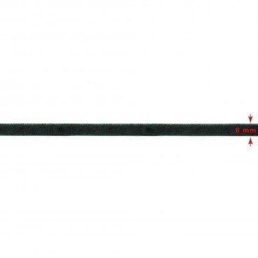 Veliūrinė (aksominė) juostelė RainBow® 6 mm, spalva tamsiai žalia, 50 m цена и информация | Dovanų pakavimo priemonės | pigu.lt