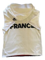 «Adidas» Basketball рубашка с короткими рукавами и капюшоном цена и информация | Рубашки для мальчиков | pigu.lt