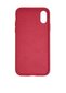 360 protection Set -telefono dėklas silikoninis - raudona (scarlet) + grūdinto stiklo ekrano apsauga, skirtas iPhone X/XS kaina ir informacija | Telefono dėklai | pigu.lt