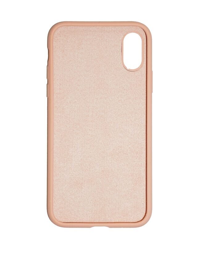 360 protection Set -telefono dėklas silikoninis - rožinė (flamingo) + grūdinto stiklo ekrano apsauga, skirtas iPhone X/XS kaina ir informacija | Telefono dėklai | pigu.lt