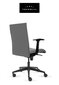 Biuro kėdė Tronhill Recto Manager, pilka kaina ir informacija | Biuro kėdės | pigu.lt