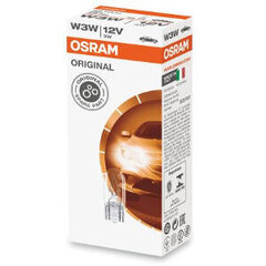 Automobilio lemputė W3W Osram 12V kaina ir informacija | Automobilių lemputės | pigu.lt