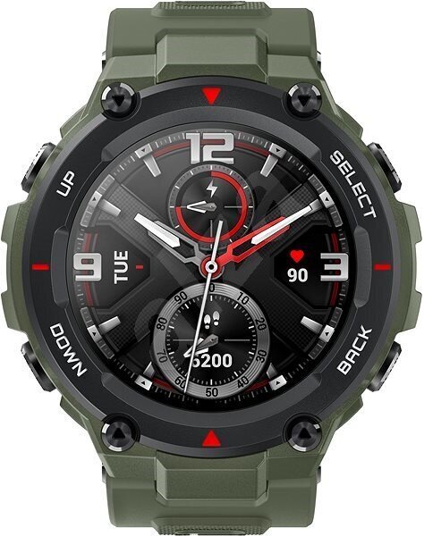 Amazfit T-Rex Army Green kaina ir informacija | Išmanieji laikrodžiai (smartwatch) | pigu.lt