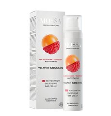 Rehidratuojantis ir energizuojantis dieninis kremas MOSSA Vitamin Coctail 5in1, 50 ml kaina ir informacija | Veido kremai | pigu.lt