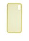 360 protection Set -telefono dėklas silikoninis - geltona (macaroon) + grūdinto stiklo ekrano apsauga, skirtas iPhone X/XS цена и информация | Telefono dėklai | pigu.lt