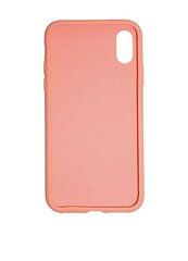 360 protection Set -telefono dėklas silikoninis - oranžinė (neon coral) + grūdinto stiklo ekrano apsauga, skirtas iPhone X/XS kaina ir informacija | Telefono dėklai | pigu.lt