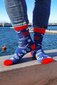 Vyriškos medvilninės kojinės PARIM VEND, mėlynos kaina ir informacija | Vyriškos kojinės | pigu.lt