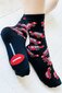 Medvilninės kojinės vyrams ir moterims RED CAR juodos spalvos su automobilių raštu kaina ir informacija | Vyriškos kojinės | pigu.lt