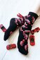 Medvilninės kojinės vyrams ir moterims RED CAR juodos spalvos su automobilių raštu kaina ir informacija | Vyriškos kojinės | pigu.lt