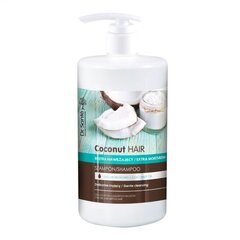 Plaukų šampūnas sausiems plaukams Dr. Sante Coconut, 1000 ml kaina ir informacija | Šampūnai | pigu.lt