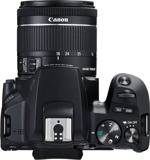 Canon EOS 250D (Black) + EF-S 18-55mm f/4-5.6 IS STM + EF 50mm f/1.8 STM цена и информация | Skaitmeniniai fotoaparatai | pigu.lt