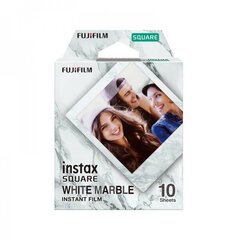 Moment.fotoplokšt. instax SQUARE WHITEMARBLE (10pl) kaina ir informacija | Priedai fotoaparatams | pigu.lt