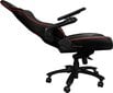 Kompiuterio kėdė Yumisu 2049, kompiuterinių žaidimų žaidėjams, juodos - raudonos spalvos цена и информация | Biuro kėdės | pigu.lt