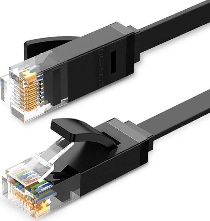 Ugreen NW102 tinklo laidas RJ45, Cat.6, UTP, 0.5 m, juodas kaina ir informacija | Kabeliai ir laidai | pigu.lt