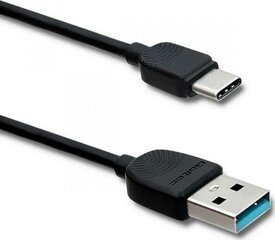 Qoltec, USB C/USB A, 1,2 m kaina ir informacija | Laidai telefonams | pigu.lt