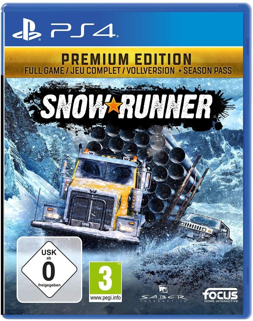 SnowRunner Premium Edition PS4 цена и информация | Kompiuteriniai žaidimai | pigu.lt