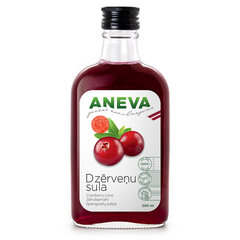 Клюквенный сок 100%, 200 мл, Aneva J цена и информация | Соки, нектары | pigu.lt