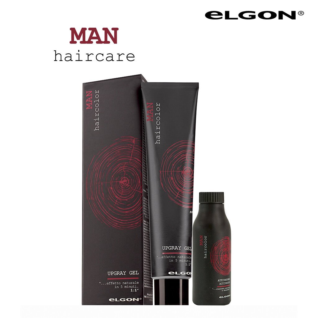Geliniai plaukų dažai vyrams Elgon Man Upgray Nr. 2 80 ml, tamsi ruda kaina ir informacija | Plaukų dažai | pigu.lt