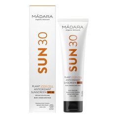 Priemonė kūnui nuo saulės Madara Antioxidant Sunscreen SPF 30, 100 ml kaina ir informacija | Kremai nuo saulės | pigu.lt