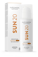 Apsauginis pienelis nuo saulės Madara SUN20 SPF20 150 ml kaina ir informacija | Kremai nuo saulės | pigu.lt