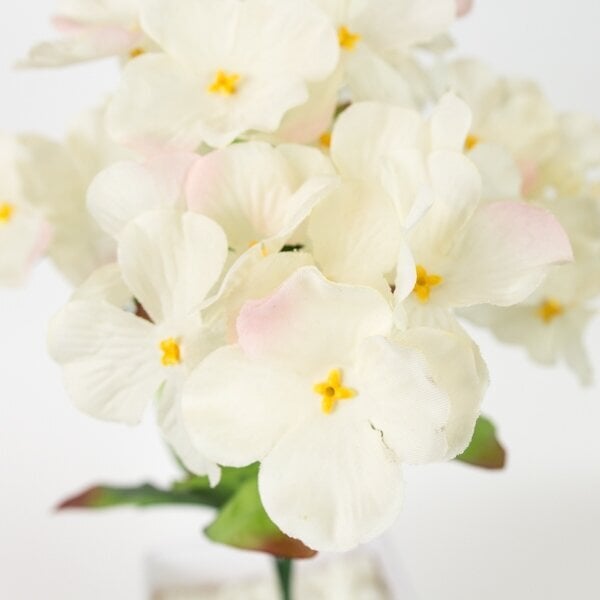 Dirbtinė hortenzijų puokštė kaina ir informacija | Dirbtinės gėlės | pigu.lt
