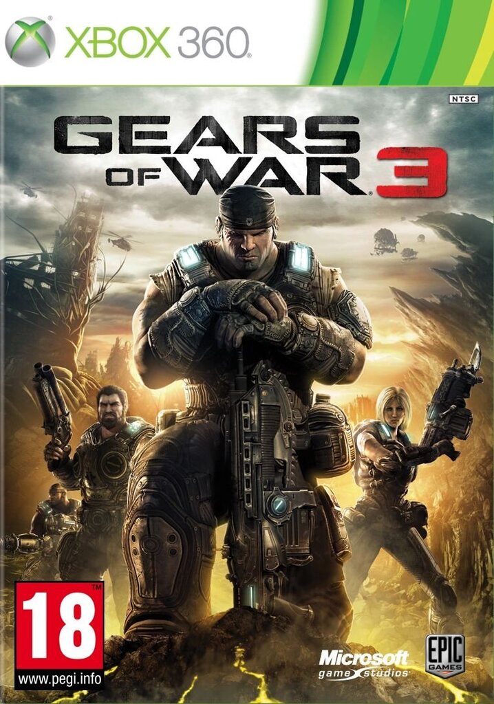 Xbox 360 Gears of War 3 - Xbox One Compatible цена и информация | Kompiuteriniai žaidimai | pigu.lt