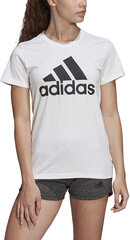 Adidas Блуза W Bos co Tee White цена и информация | Спортивная одежда для женщин | pigu.lt