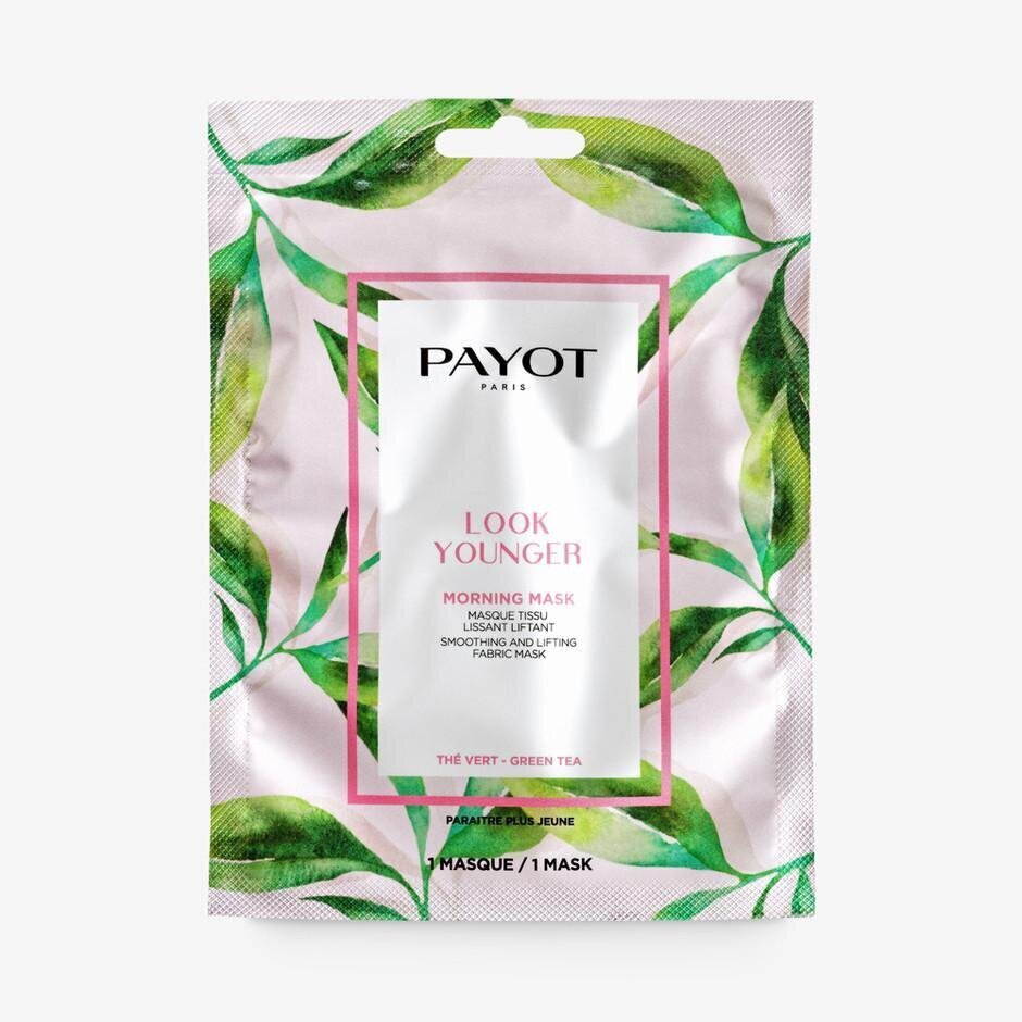 Lakštinė veido kaukė Payot - Morning Mask Look Younger 1 vnt. цена и информация | Veido kaukės, paakių kaukės | pigu.lt