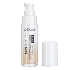 Makiažo pagrindas IsaDora Skin Beauty Perfecting & Protecting SPF35 30 ml, 01 Fair kaina ir informacija | IsaDora Kvepalai, kosmetika | pigu.lt