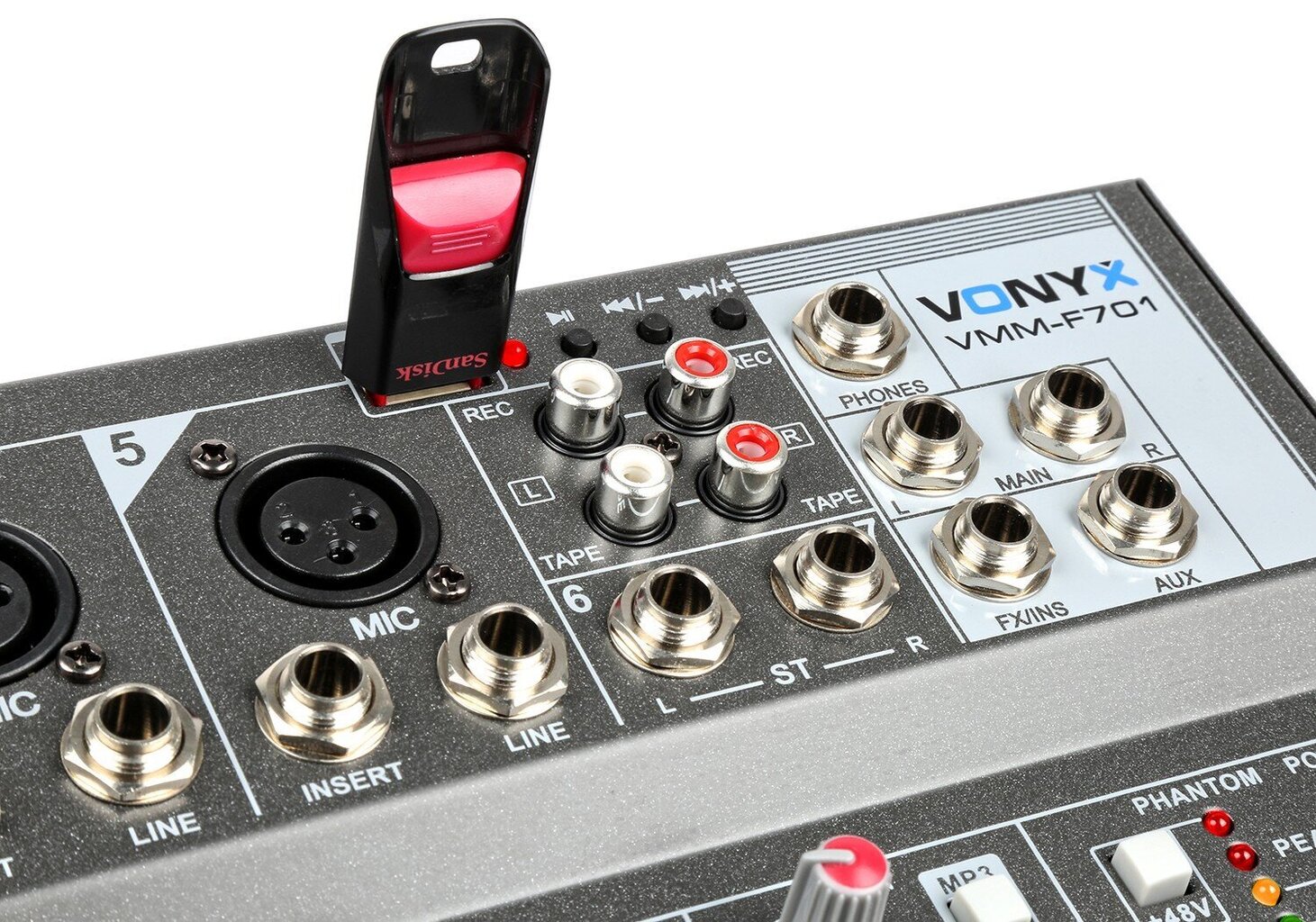 Vonyx VMM-F701 kaina ir informacija | DJ pultai | pigu.lt