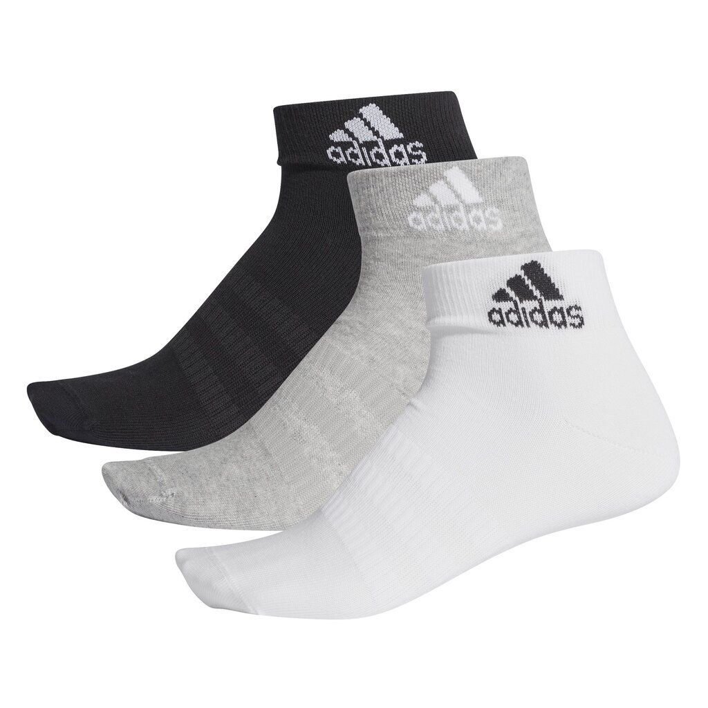 Kojinės Adidas Ankle цена и информация | Vyriškos kojinės | pigu.lt