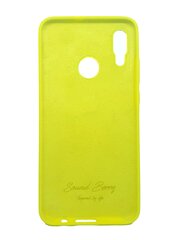 Силиконовый чехол SoundBerry для Samsung Galaxy S10, желтый (full silicone) цена и информация | Чехлы для телефонов | pigu.lt
