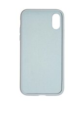 360 protection Set -telefono dėklas silikoninis - pilka (ice grey) + grūdinto stiklo ekrano apsauga, skirtas iPhone X/XS kaina ir informacija | Telefono dėklai | pigu.lt