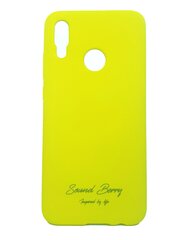 Силиконовый чехол SoundBerry для Samsung Galaxy A50, желтый (full silicone) цена и информация | Чехлы для телефонов | pigu.lt
