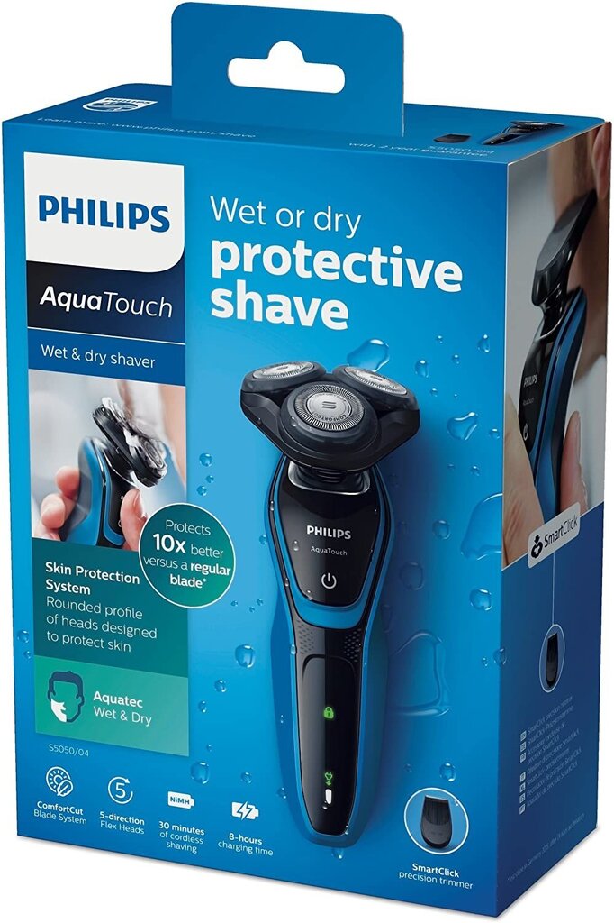 Philips S5050/04 kaina ir informacija | Barzdaskutės | pigu.lt